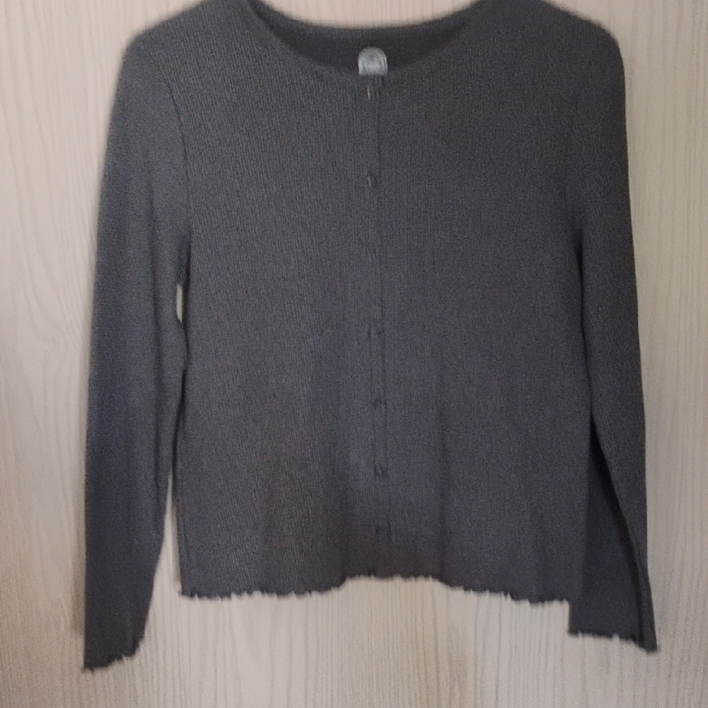 Gray Girl'sLong Sleeve Shirt